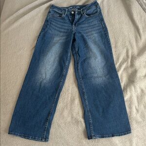 Old Navy High-Rise Wide Leg Jeans in Blue